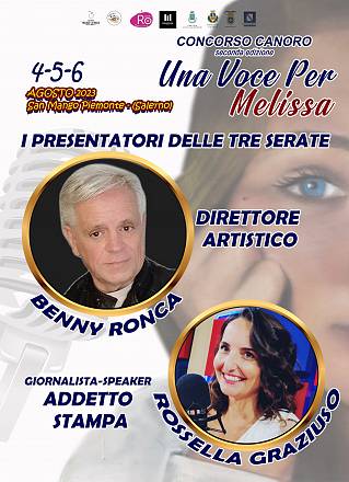 Una voce per melissa - seconda edizione